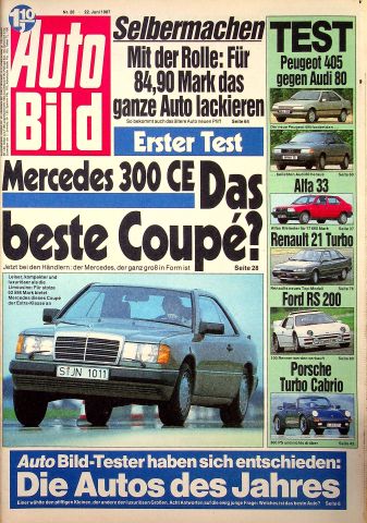 Deckblatt Auto Bild (26/1987)